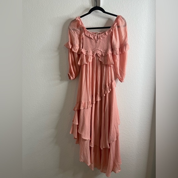 chinese dress ladies Smith & Quinn | The Clementine | Dusty Bloom | Women's Size L | Bridesmaid Long Dress